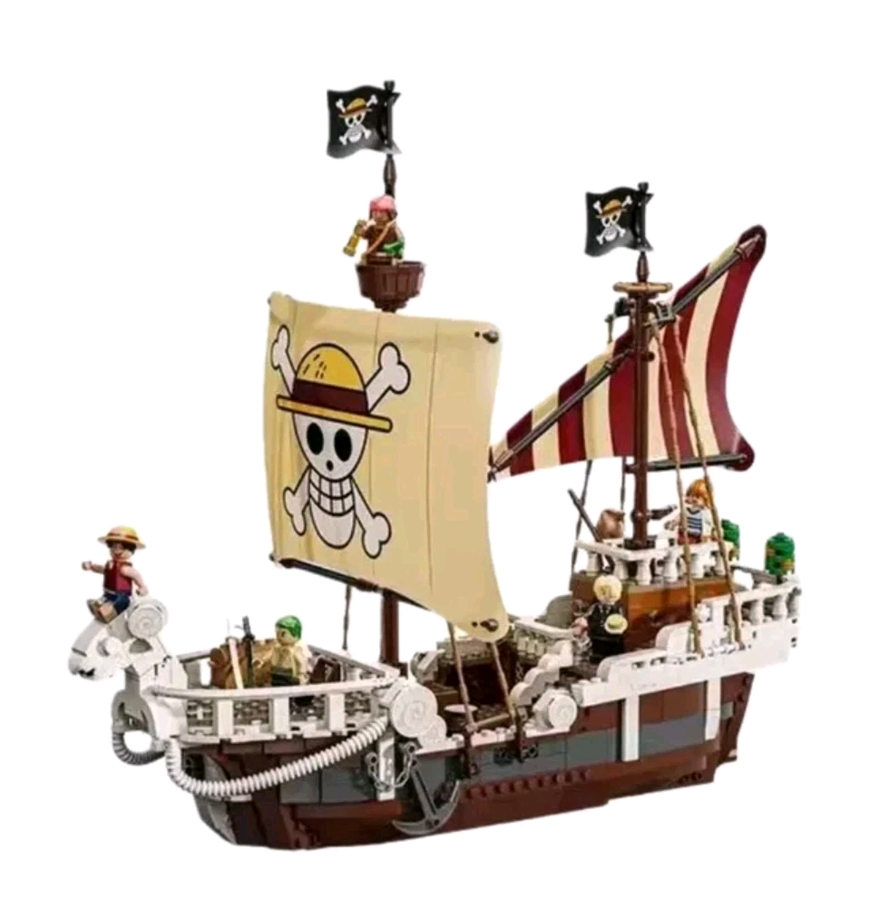 The Going Merry Pirate Ship (75639) 1376PCS Building Blocks with Figures New MOC