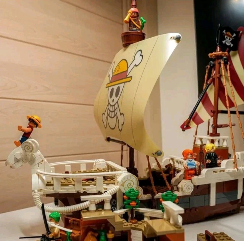 The Going Merry Pirate Ship (75639) 1376PCS Building Blocks with Figures New MOC