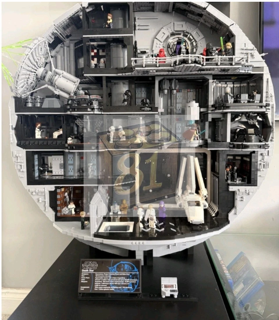 75419 Death Star Building Blocks Set MOC (9023PCS) *Brand New*