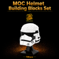 New 1st Order Stormtrooper Building Blocks Helmet 709 pcs