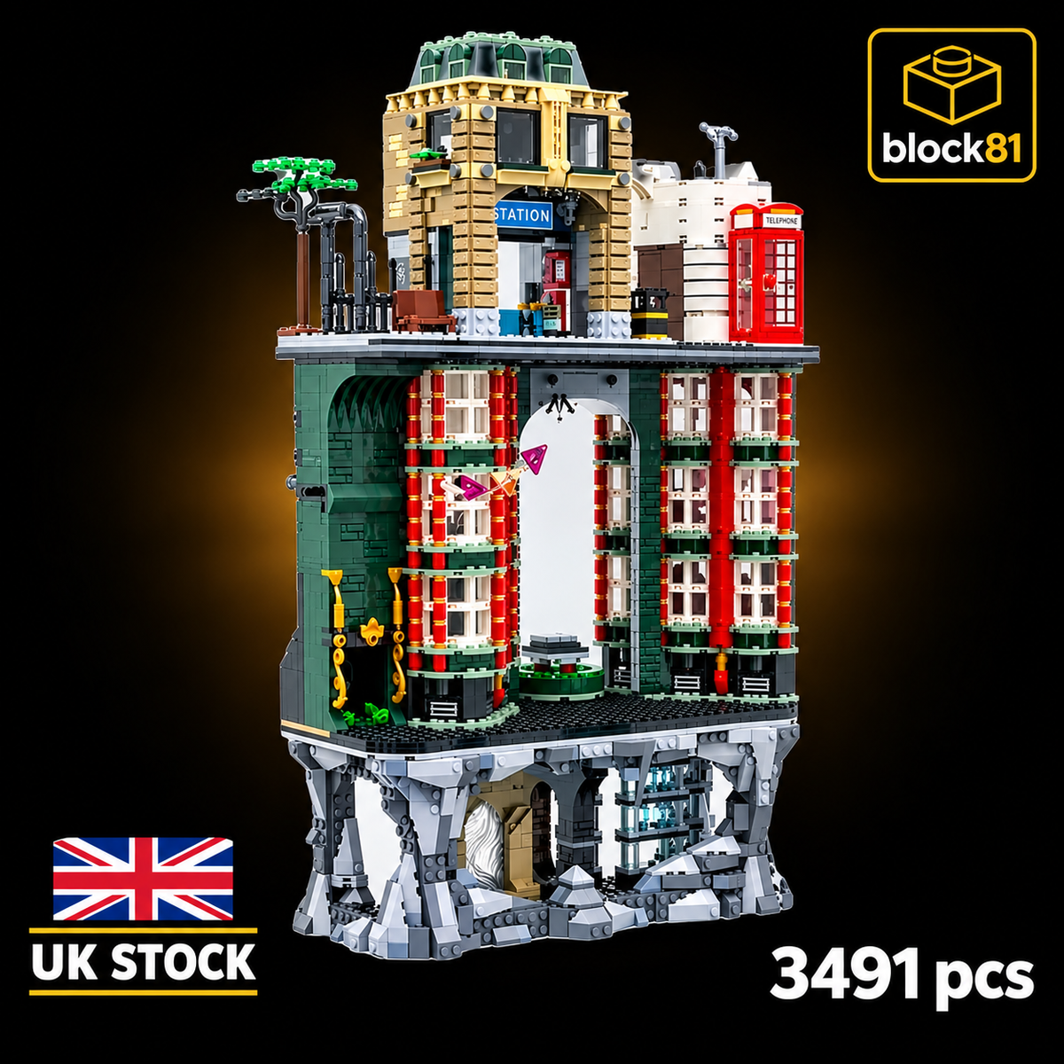 The Ministry of Magic (76476) 3491PCS Building Blocks w/ 14 Figures