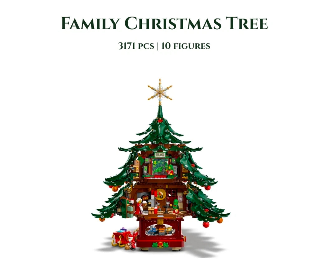 Build Blocks icons - Family Christmas Tree 3171pcs (41843)