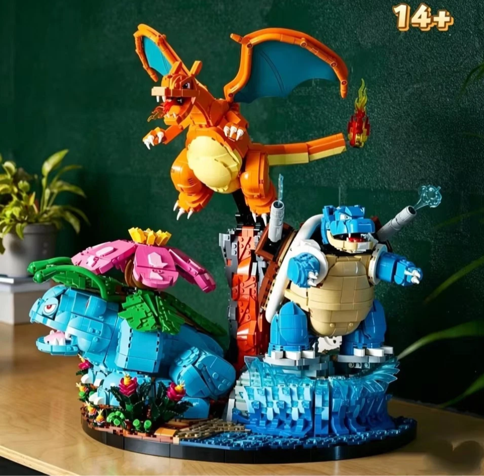 Pokémon 72153 Building Blocks Set MOC Brand New 6838 Pcs