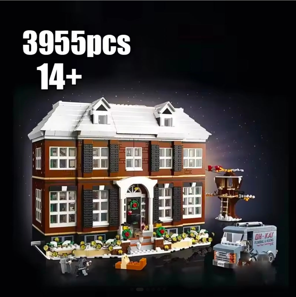 Home Alone Mansion (21330) 3955PCS Building Blocks w/ 5 Figures