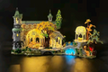 10316 LORD OF THE RINGS RIVENDELL Building Blocks Icons Set 6167pcs With LED kit