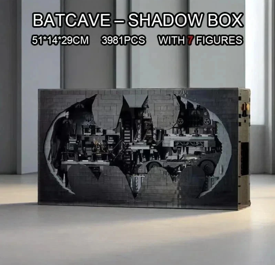 76252 Bat Cave Shadow Box with Figures 3981 pcs New
