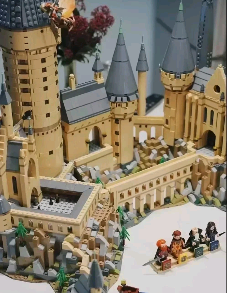 71043 MOC Hogwarts Castle Building Blocks Harry Potter 6020pcs