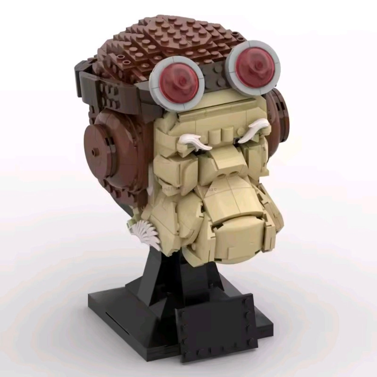 New Kuiil Building Blocks Helmet 723 pcs