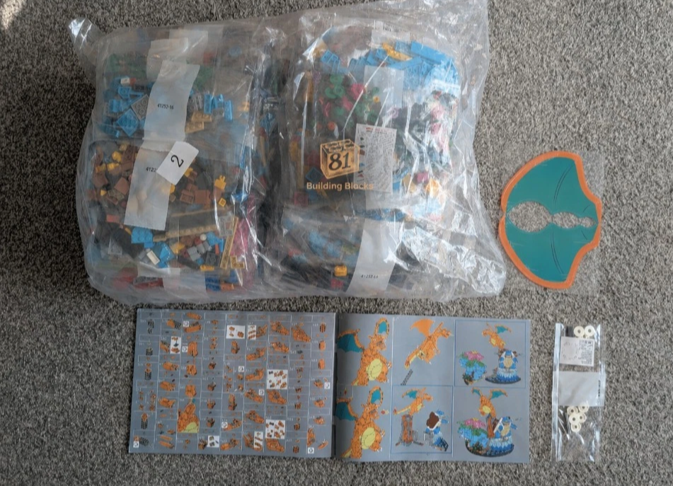 Pokémon 72153 Building Blocks Set MOC Brand New 6838 Pcs