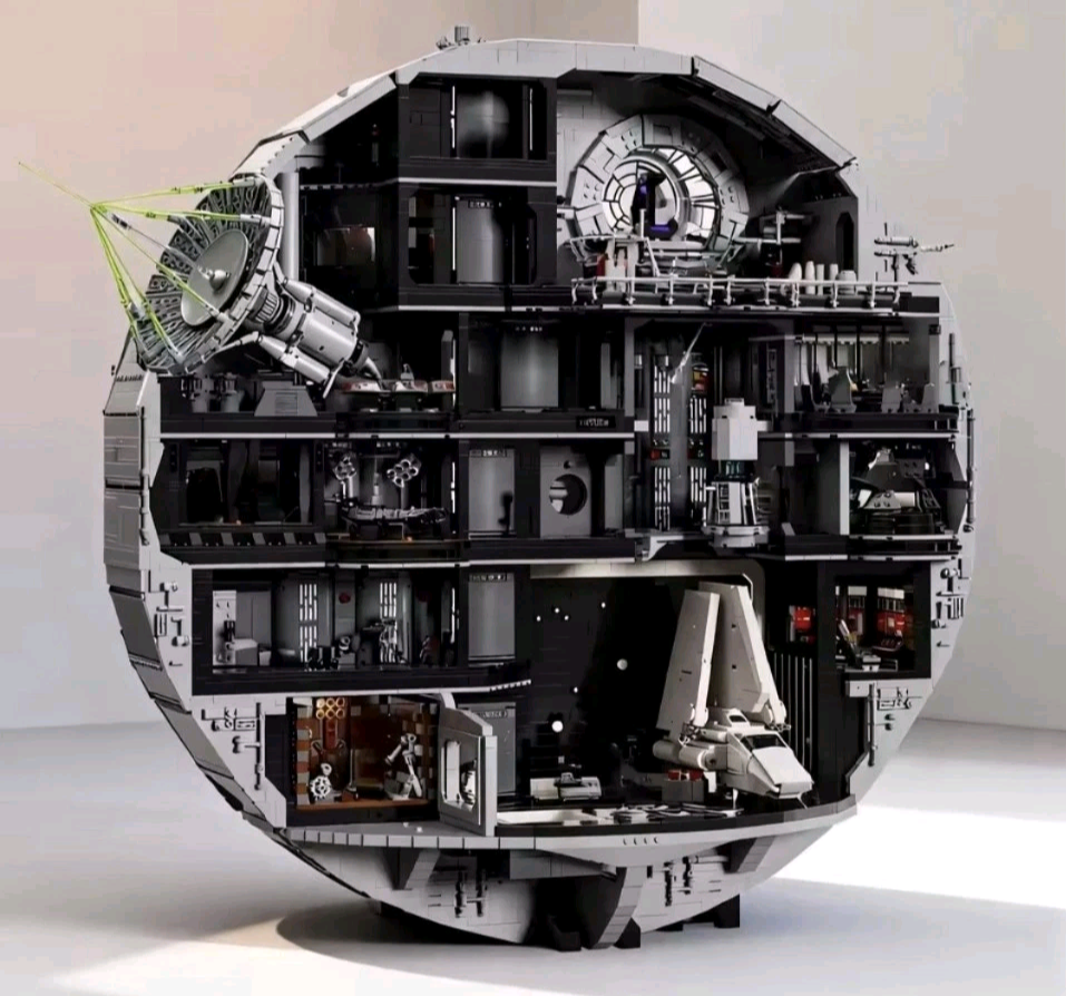 75419 Death Star Building Blocks Set MOC (9023PCS) *Brand New*
