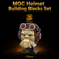 New Kuiil Building Blocks Helmet 723 pcs