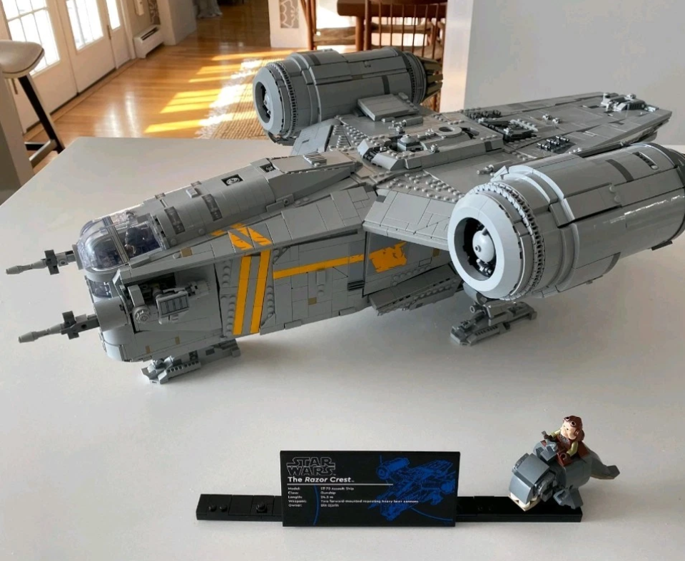 New Star Wars The Razor Crest 75331 MOC 6187PCS