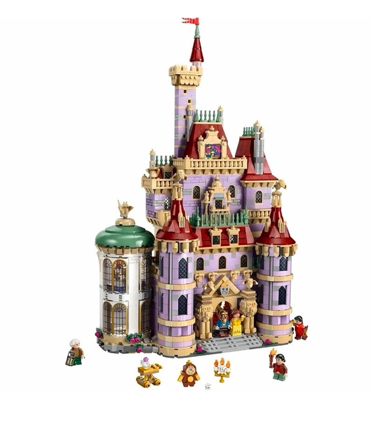 Beauty and the Beast Castle (43263) 2916PCS Building Blocks w/ 10 Figures