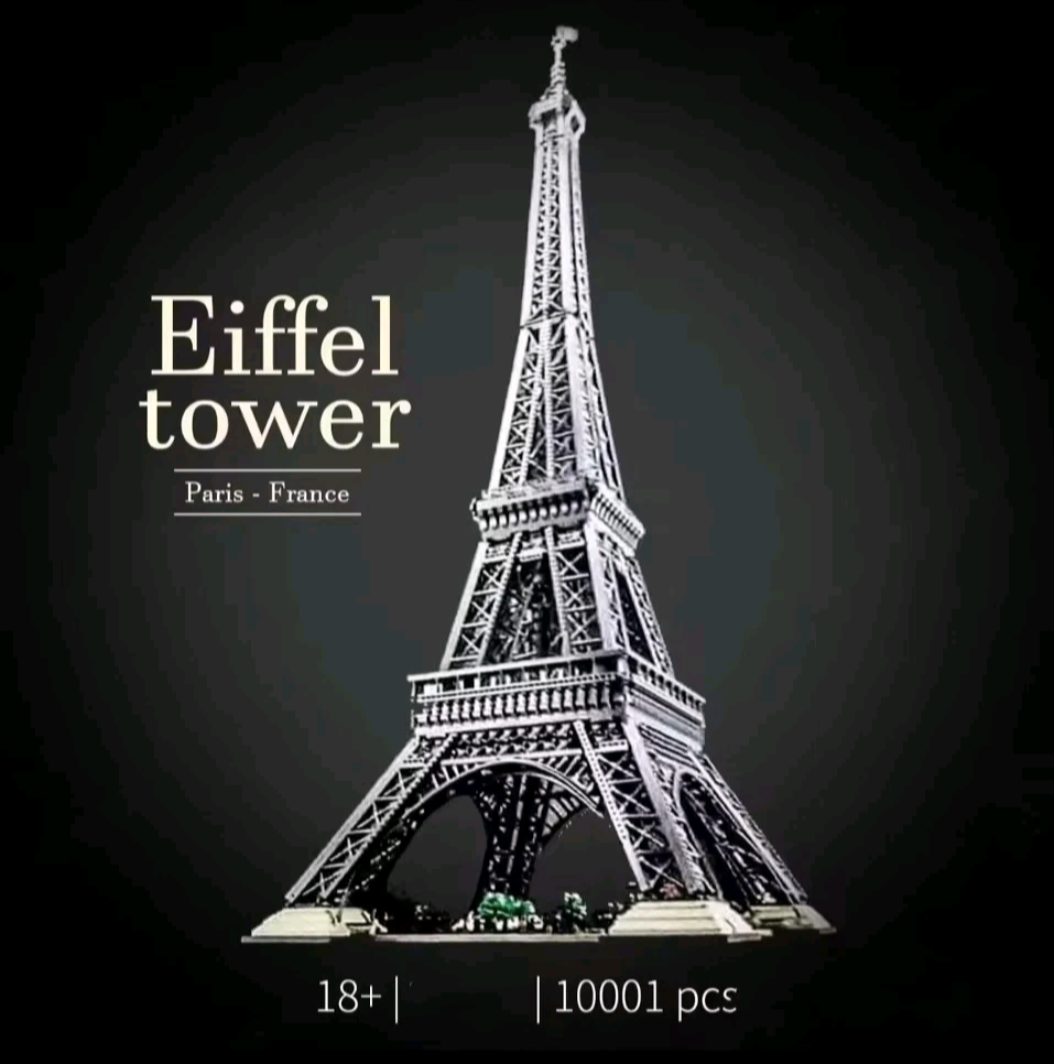 *NEW* MOC 10307 Eiffel Tower France Building Blocks ICONS 10001pcs