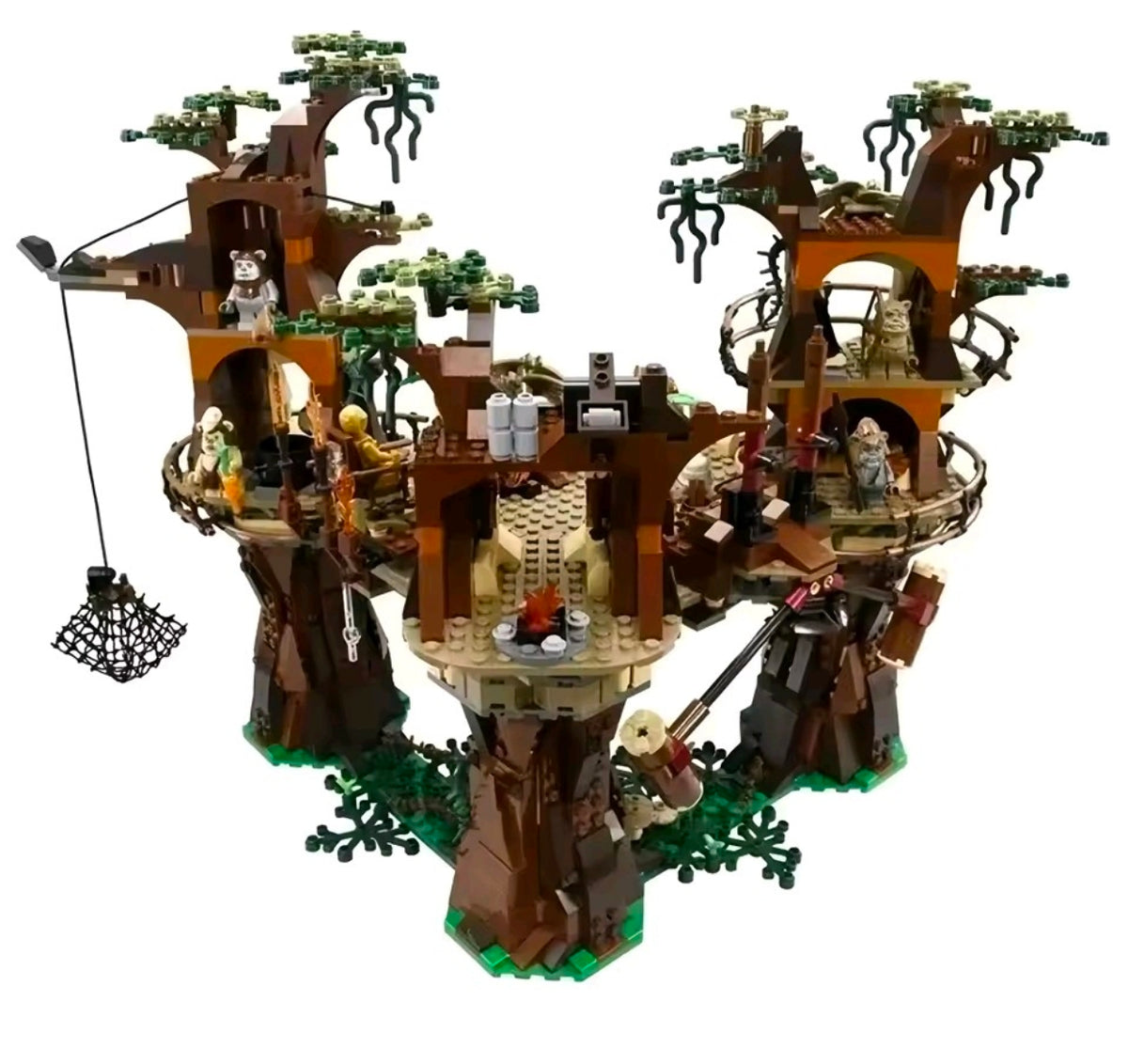 Star Wars: Ewok Village (10236) 1990PCS Building Blocks w/ 16 Figures