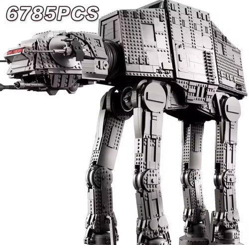 75313 Star Wars UCS AT-AT 6785 pieces and 9 Mini Figures MOC
