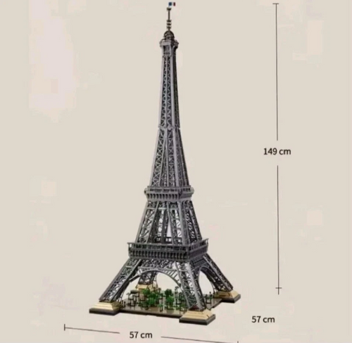*NEW* MOC 10307 Eiffel Tower France Building Blocks ICONS 10001pcs
