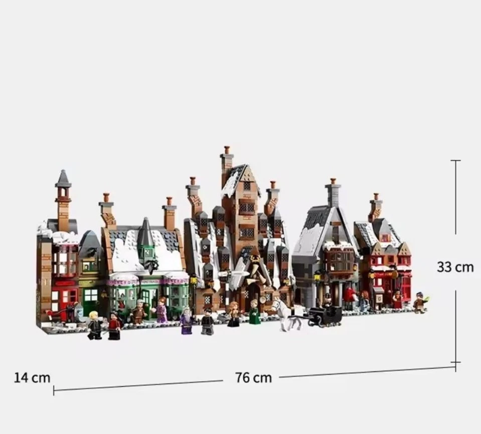 76457 Hogsmeade Village Collectors' Edition MOC NEW 3228 PCS With Custom Box