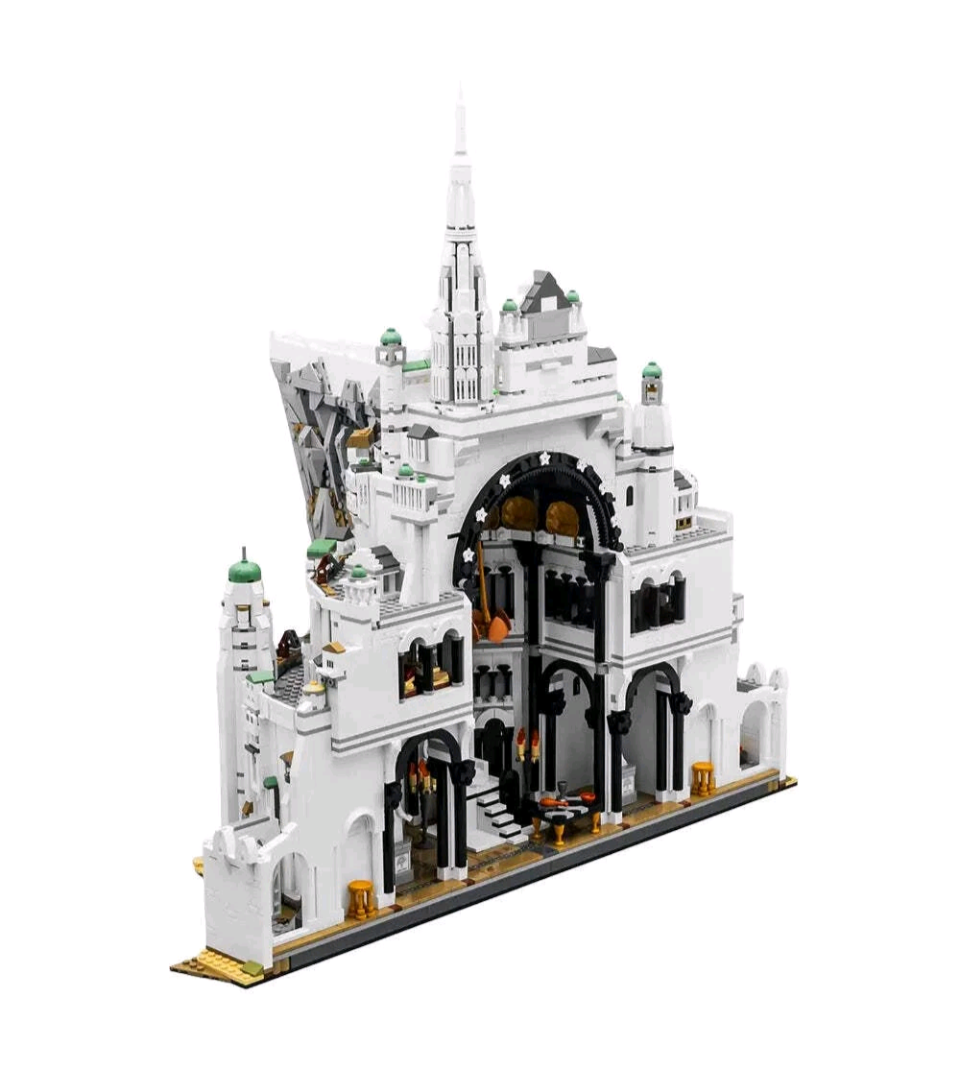 The Lord of the Rings: Minas Tirith (11377) 8278PCS Building Blocks w/ Figures