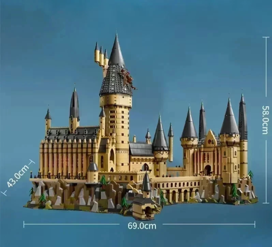 71043 MOC Hogwarts Castle Building Blocks Harry Potter 6020pcs