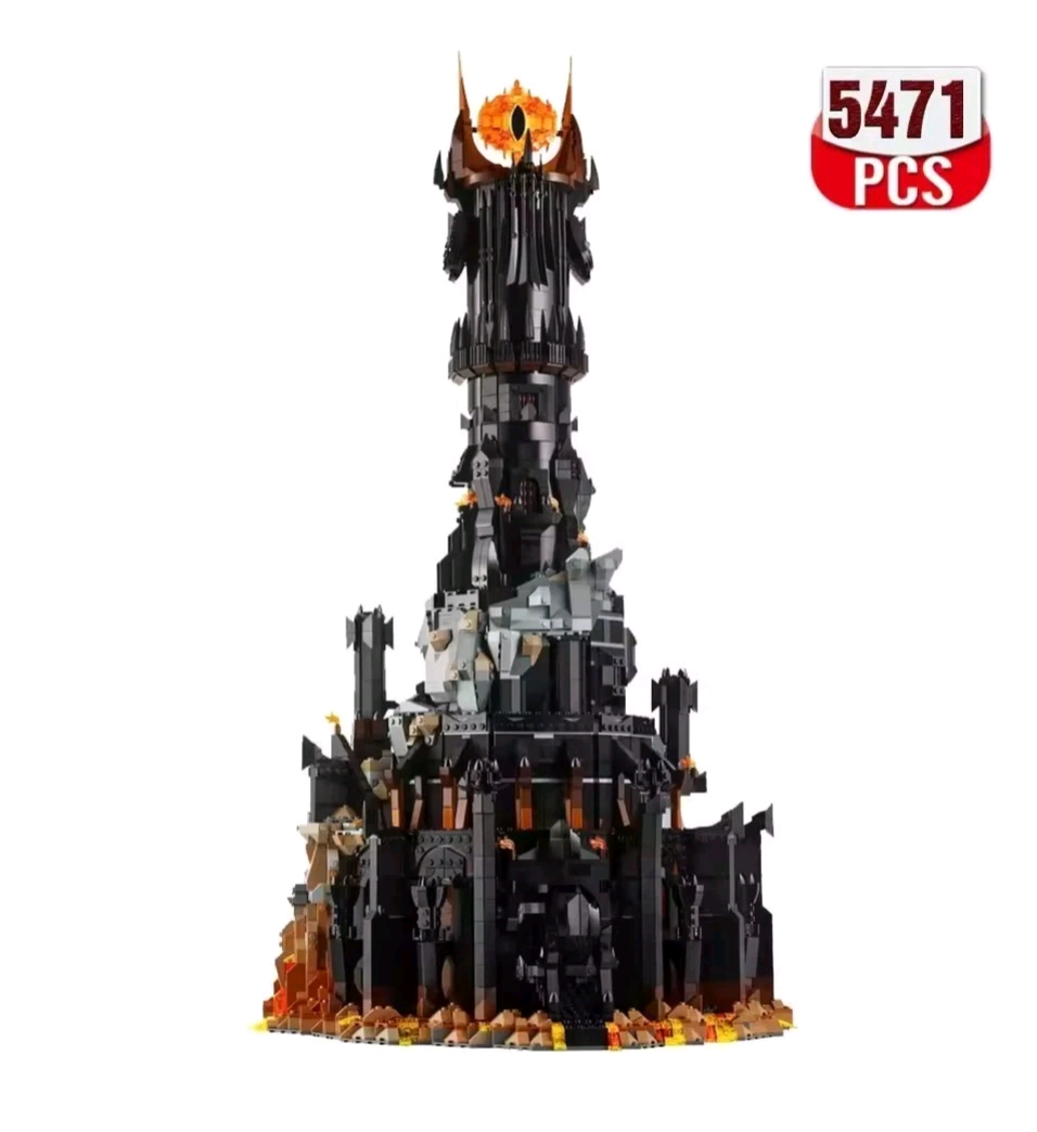 10333 The Lord of the Rings: Barad-dûr Building Blocks w/ Figures 5471PCS