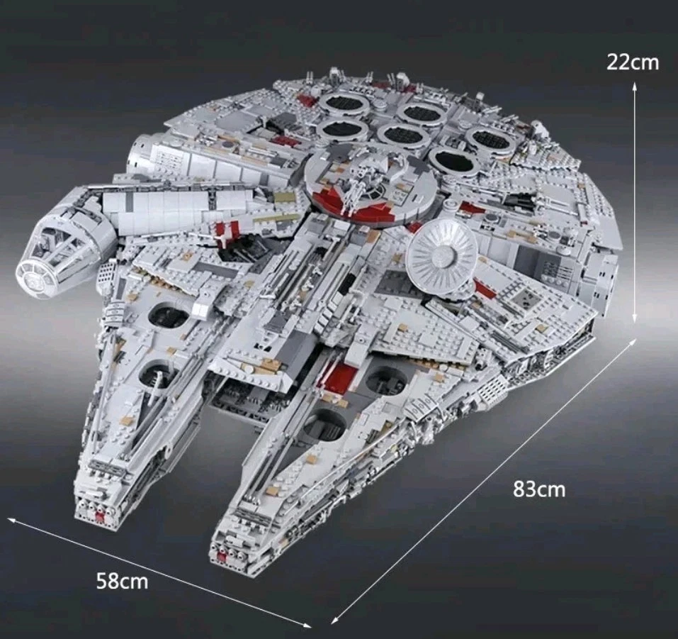 75192 Star Wars The Millennium Falcon UCS Ultimate Collector Series 7541 pcs MOC