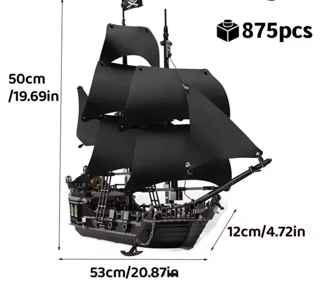 Pirates of the Caribbean: The Black Pearl (4184) Building Blocks w/ Figures