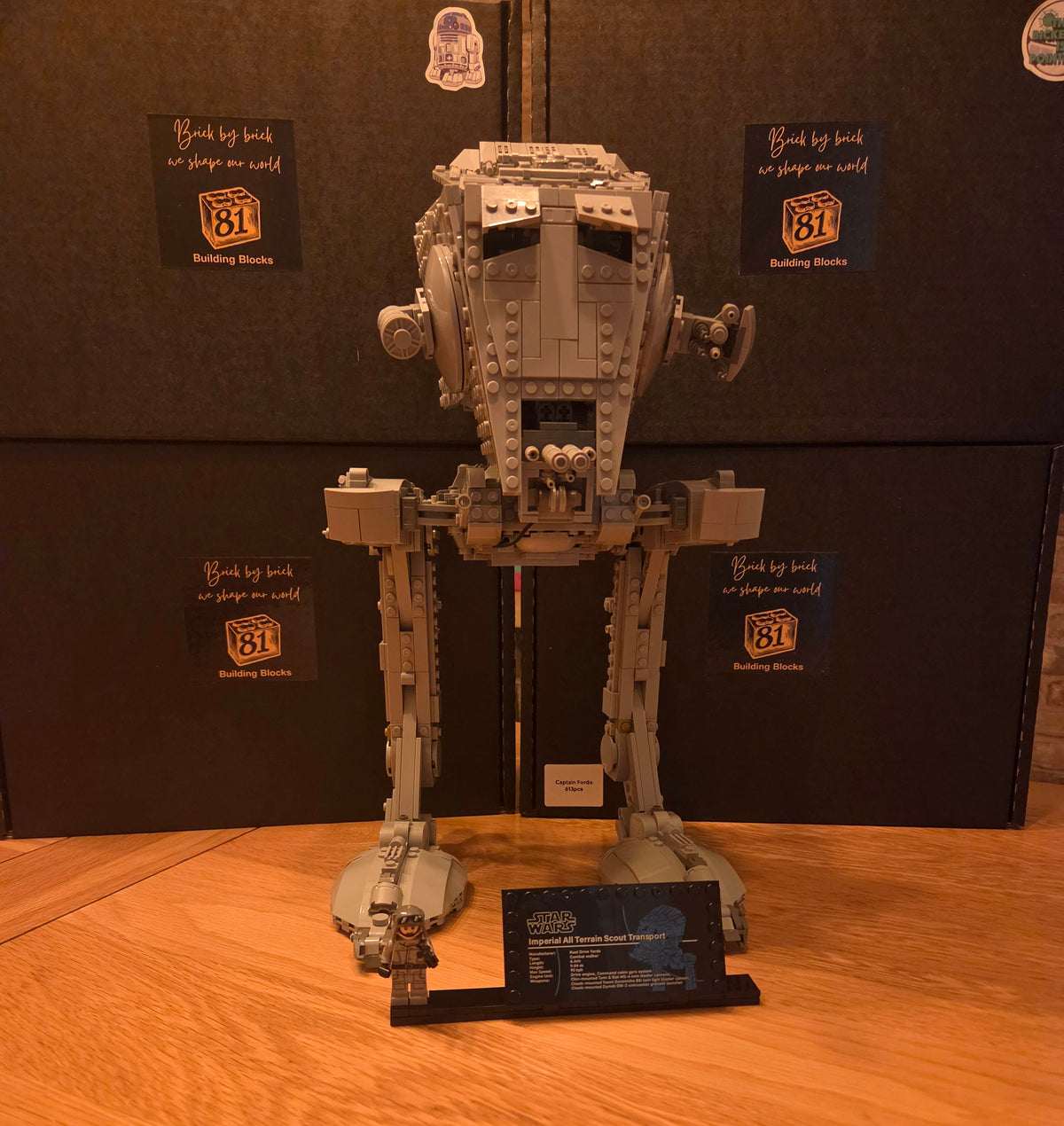 Star Wars: UCS AT-ST Walker (75417) 1513PCS Building Blocks w/ 1 Figure