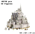 The Lord of the Rings: Minas Tirith (11377) 8278PCS Building Blocks w/ Figures