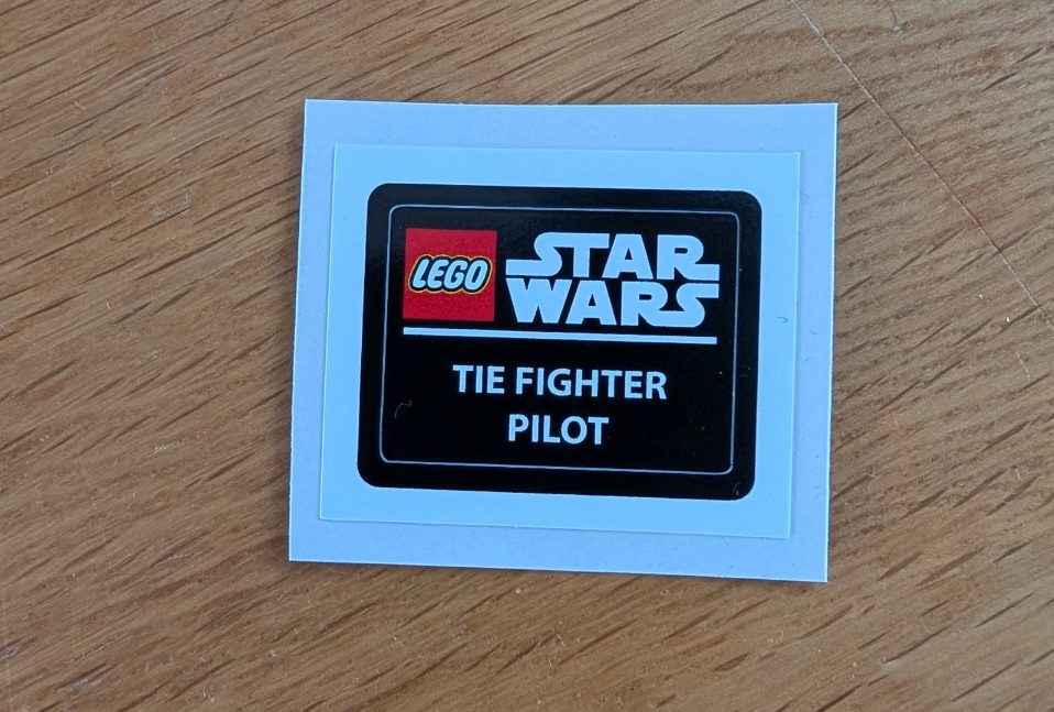 75274 Star Wars Tie Fighter Pilot Helmet Building Blocks MOC 724 PCS