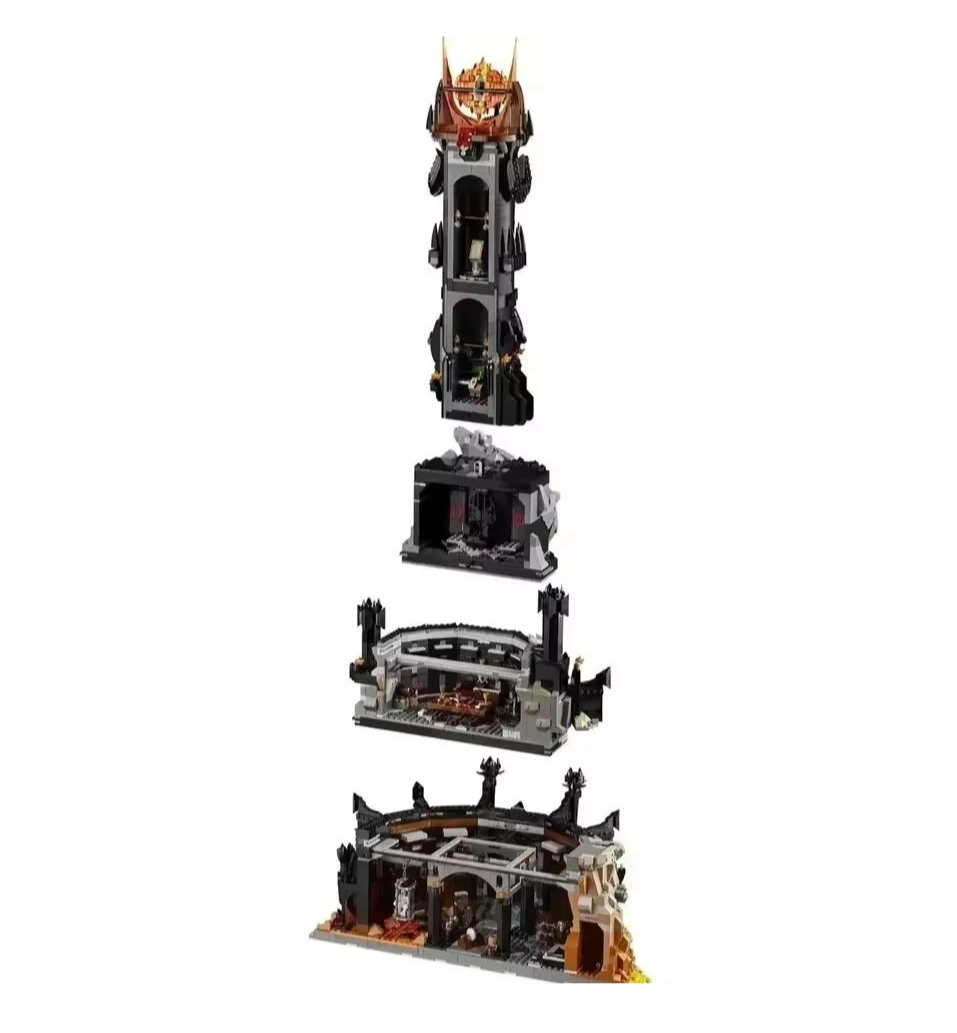 10333 The Lord of the Rings: Barad-dûr Building Blocks w/ Figures 5471PCS