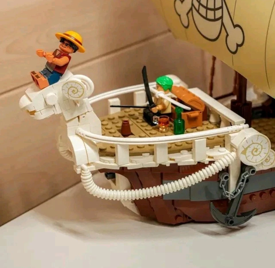 The Going Merry Pirate Ship (75639) 1376PCS Building Blocks with Figures New MOC