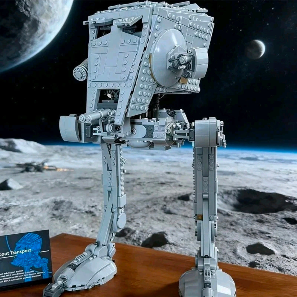 Star Wars: UCS AT-ST Walker (75417) 1513PCS Building Blocks w/ 1 Figure