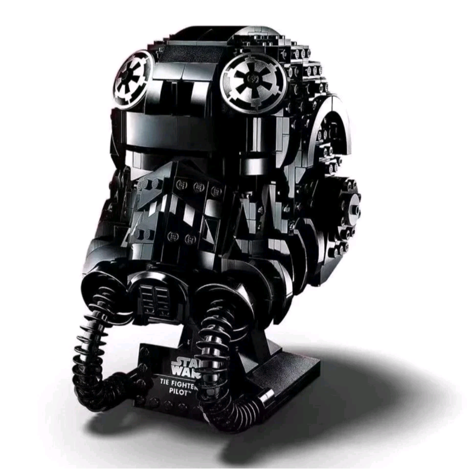 75274 Star Wars Tie Fighter Pilot Helmet Building Blocks MOC 724 PCS