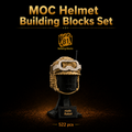 New Hoth Rebel MOC Building Blocks Helmet 522 pcs