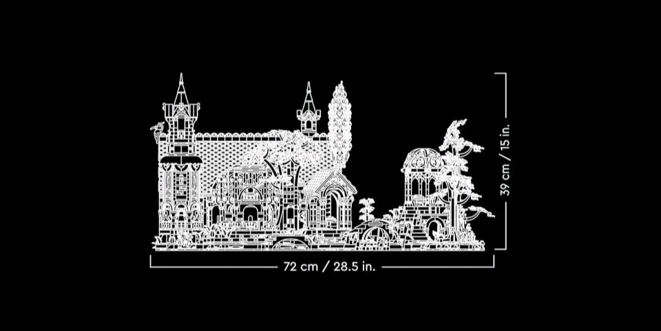 10316 LORD OF THE RINGS RIVENDELL Building Blocks Icons Set 6167pcs With LED kit