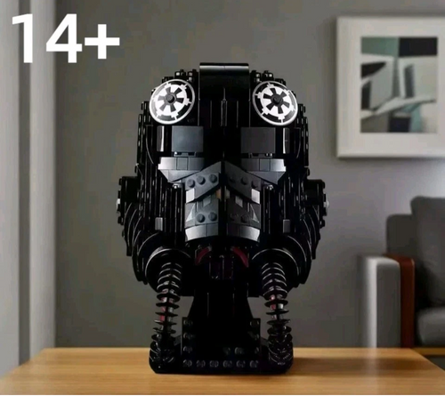 75274 Star Wars Tie Fighter Pilot Helmet Building Blocks MOC 724 PCS
