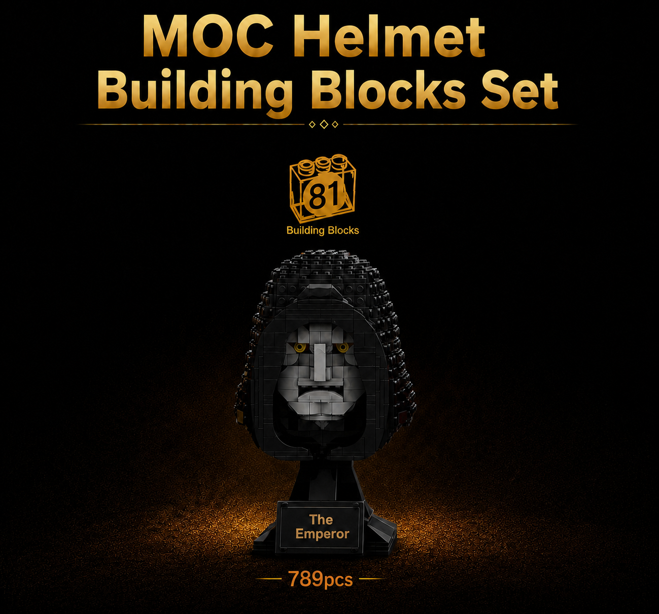 New Emperor Palatine Building Blocks Helmet 789 pcs