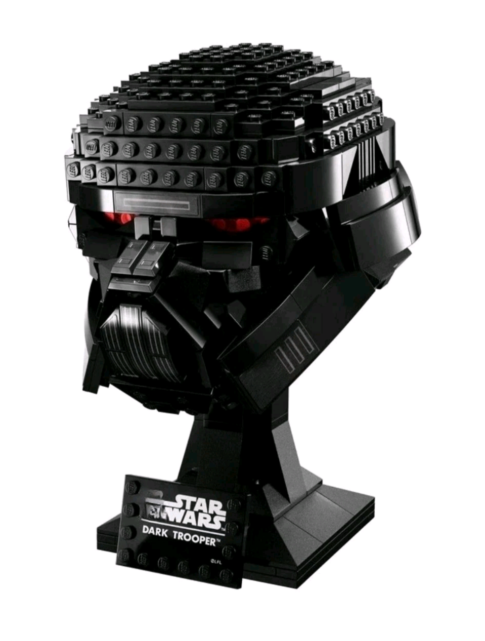 NEW Star Wars Dark Trooper Helmet (75343) Building Blocks Set