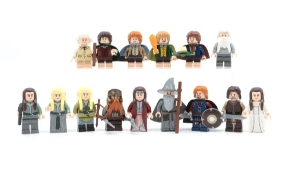 10316 LORD OF THE RINGS RIVENDELL Building Blocks Icons Set 6167pcs With LED kit